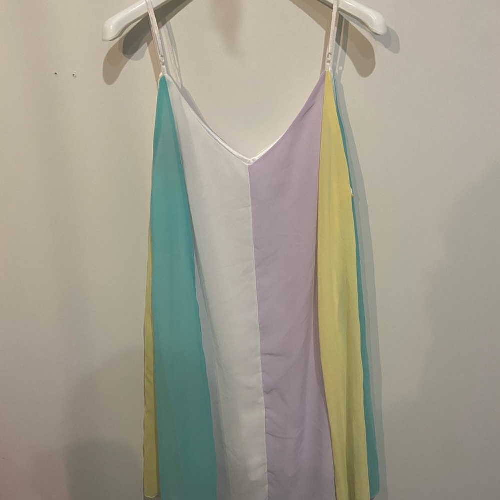 Pastel Striped Women's Camisole